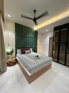 Bedroom Image of 1200 Sq.ft 2 BHK Apartment / Flat for rent in Naiknavare Sunshine Court, Kalyani Nagar Pune for Rs. 40000