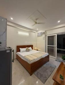 Bedroom Image of 750 Sq.ft 1 BHK Apartment / Flat for rent in Shree Balaji Wind Park, Vaishno Devi Circle Ahmedabad for Rs. 20000
