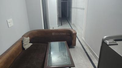 Living Room Image of 700 Sq.ft 2 BHK Builder Floor for rent in Kalyan Vihar New Delhi for Rs. 36000