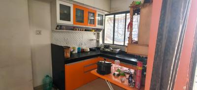 Kitchen Image of 663 Sq.ft 1 BHK Apartment / Flat for rent in Dreams Aakruti, Hadapsar Pune for Rs. 18000