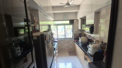 Kitchen Image of 680 Sq.ft 2 BHK Apartment / Flat for sale in Teenmurty Summit, Borivali East Mumbai for Rs. 16000000