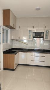 Kitchen Image of 700 Sq.ft 2 BHK Apartment / Flat for rent in Adarsh Greens, Kogilu Bengaluru for Rs. 35000