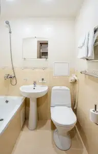 Bathroom Image of 1450 Sq.ft 3 BHK Builder Floor for sale in Vasundhara Ghaziabad for Rs. 9800000