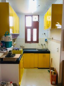 Kitchen Image of 900 Sq.ft 2 BHK Independent House for rent in Girha Pravesh, Indirapuram Ghaziabad for Rs. 28000
