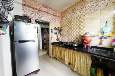 Kitchen Image of 1242 Sq.ft 2 BHK Apartment / Flat for sale in Gota Ahmedabad for Rs. 6500000