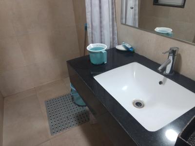 Bathroom Image of 600 Sq.ft 1 BHK Apartment / Flat for sale in Lodha Belmondo, Gahunje Pune for Rs. 7600000