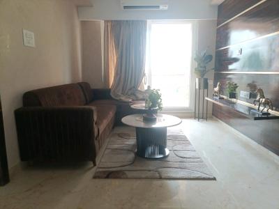 Living Room Image of 780 Sq.ft 1 BHK Apartment / Flat for sale in Tharwanis Sky View, Kharghar Navi Mumbai for Rs. 7500000