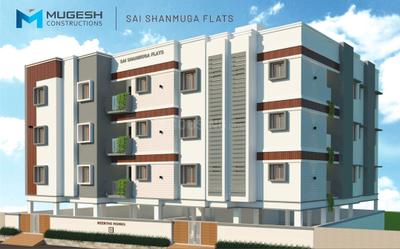 Building Image of 938 Sq.ft 2 BHK Apartment / Flat for sale in Sai Shanmuga Flats, Kattupakkam Chennai for Rs. 6753600