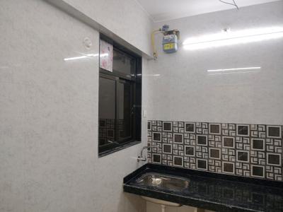 Kitchen Image of 450 Sq.ft 1 BHK Apartment / Flat for rent in Lodha Crown Kolshet, Kolshet Thane for Rs. 25000