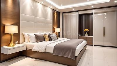 Bedroom Image of 1600 Sq.ft 3 BHK Apartment / Flat for sale in Besa Nagpur for Rs. 7300000