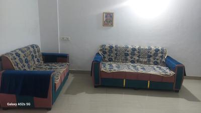 Hall Image of 1033 Sq.ft 3 BHK Apartment / Flat for rent in Ashish Silver Oak Apartment, Manjari Budruk Pune for Rs. 23000
