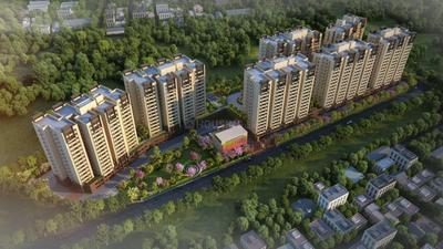 Image of 1509 Sq.ft 3 BHK Apartment / Flat for sale in NCC Signature Towers, Sholinganallur, Chennai for Rs. 14000000