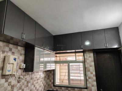 Kitchen Image of 650 Sq.ft 1 BHK Apartment / Flat for rent in Unnati Gagan Cefiro, Undri Pune for Rs. 17500