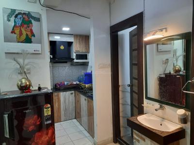 Kitchen Image of 677 Sq.ft 2 BHK Apartment / Flat for sale in Srijan Star Swapno Puron, Amtala Kolkata for Rs. 2800000