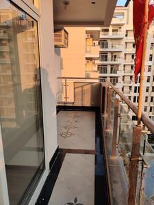 Balcony Image of 1740 Sq.ft 3 BHK Apartment / Flat for rent in Eldeco Luxa, Mohibullapur Lucknow for Rs. 40000