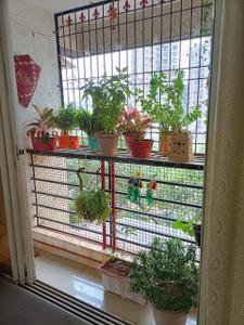 Balcony Image of 650 Sq.ft 2 BHK Apartment / Flat for rent in Thakurli Thane for Rs. 22000