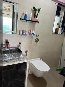Bathroom Image of 600 Sq.ft 1 BHK Apartment / Flat for sale in Gurukrupa Marina Enclave, Malad West Mumbai for Rs. 12000000