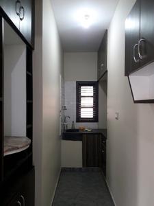 Kitchen Image of 600 Sq.ft 1 BHK Independent House for rent in Cox Town Bengaluru for Rs. 18500