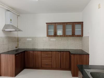 Kitchen Image of 1650 Sq.ft 3 BHK Apartment / Flat for rent in Everest Elegance, Tatabad Coimbatore for Rs. 34000