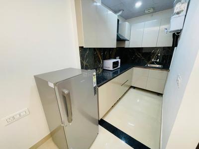 Kitchen Image of 900 Sq.ft 1 BHK Apartment / Flat for rent in Model Town Ludhiana for Rs. 20000