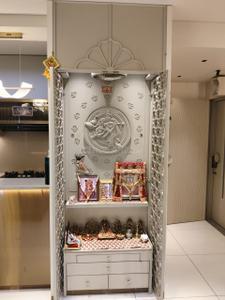 Kitchen Image of 1090 Sq.ft 3 BHK Apartment / Flat for rent in Godrej Eden I, Chandkheda Ahmedabad for Rs. 45000