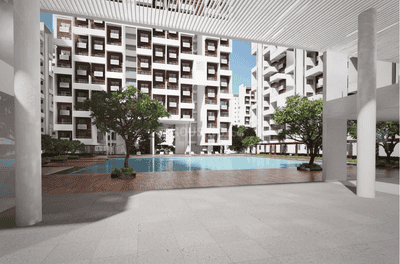 Image of 901 Sq.ft 2 BHK Apartment / Flat for sale in Rohan Abhilasha 4, Wagholi, Pune for Rs. 6000000