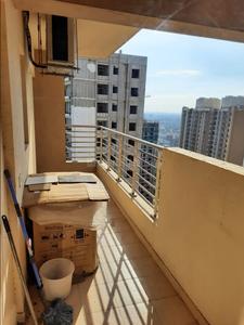 Balcony Image of 1827 Sq.ft 3 BHK Apartment / Flat for rent in ABA Cleo County, Sector 121 Noida for Rs. 85000