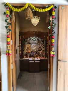 Kitchen Image of 1563 Sq.ft 3 BHK Apartment / Flat for rent in Parmeshwar Trident, Chandkheda Ahmedabad for Rs. 40000