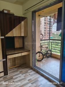 Balcony Image of 645 Sq.ft 1 BHK Apartment / Flat for rent in Sai Trilok Heights, Thakurli Thane for Rs. 16000