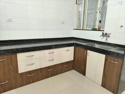 Kitchen Image of 950 Sq.ft 2 BHK Apartment / Flat for rent in Manjari Greens Annexe, Hadapsar Pune for Rs. 22000
