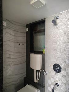 Common Bathroom Image of 880 Sq.ft 2 BHK Apartment / Flat for rent in Raunak Unnathi Greens, Kasarvadavali Thane for Rs. 24000