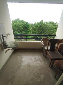 Balcony Image of 1395 Sq.ft 3 BHK Apartment / Flat for sale in Vastu Platinum Paradise Tower, County Walk Township Indore for Rs. 4500000