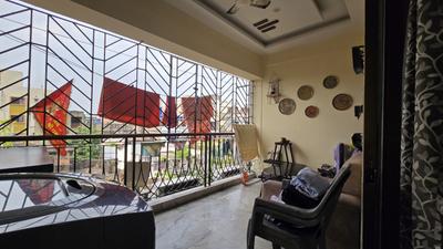 Balcony Image of 1090 Sq.ft 2 BHK Apartment / Flat for rent in Daffodil La Bella Vista, Teghoria Kolkata for Rs. 30000