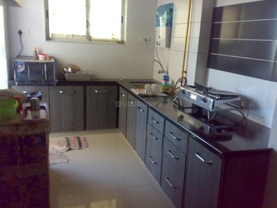 Kitchen Image of 1100 Sq.ft 2 BHK Apartment / Flat for sale in Aakar Ishan Silver, Chandkheda Ahmedabad for Rs. 6000000