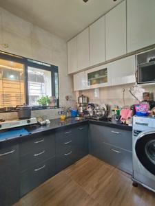 Kitchen Image of 600 Sq.ft 1 BHK Apartment / Flat for sale in Kalwa Thane for Rs. 7000000