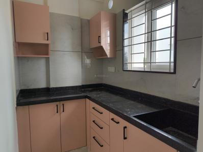 Kitchen Image of 550 Sq.ft 1 BHK Builder Floor for rent in Singasandra Bengaluru for Rs. 25000