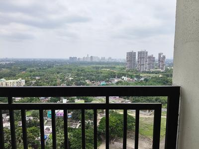 Balcony Image of 1620 Sq.ft 3 BHK Apartment / Flat for sale in Rishi Pranaya Phase I, New Town Kolkata for Rs. 12000000
