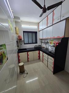 Kitchen Image of 525 Sq.ft 1 BHK Apartment / Flat for rent in Kandivali East Mumbai for Rs. 31000