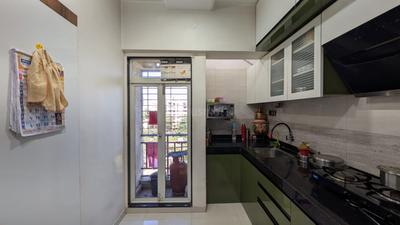 Kitchen Image of 650 Sq.ft 1 BHK Apartment / Flat for sale in Kalwa Thane for Rs. 8000000