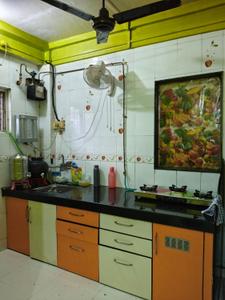 Kitchen Image of 650 Sq.ft 2 BHK Apartment / Flat for rent in Nigdi Pune for Rs. 24000