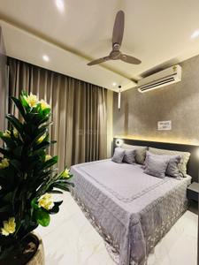 Bedroom Image of 512 Sq.ft 1 BHK Apartment / Flat for sale in Hare Krishna Resort And Suites, Sunrakh Bangar Vrindavan for Rs. 4700000