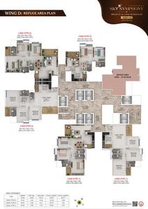 Image of 1223 Sq.ft 2 BHK Apartment / Flat for sale in Vardhaman Skysymphony, Wakad, Pune for Rs. 10200000