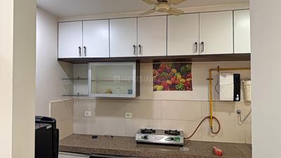 Kitchen Image of 1080 Sq.ft 2 BHK Apartment / Flat for rent in Adani The Meadows, Shantigram Ahmedabad for Rs. 34999