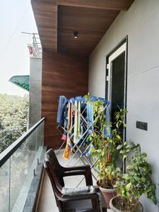 Balcony Image of 855 Sq.ft 2.5 BHK Builder Floor for sale in Sant Nirankari Colony RWA, Mukherjee Nagar New Delhi for Rs. 11000000