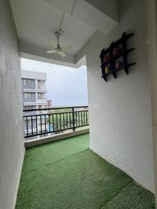 Balcony Image of 1050 Sq.ft 2 BHK Apartment / Flat for rent in GK Aanandam Block A, Nipania Indore for Rs. 24000