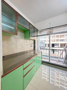 Kitchen Image of 710 Sq.ft 1 BHK Apartment / Flat for sale in Pushpak Nagar Navi Mumbai for Rs. 3500000