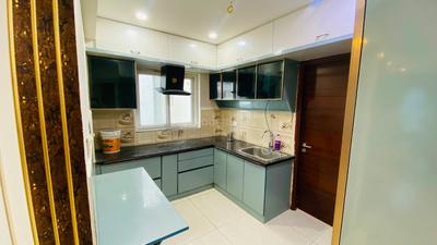 Kitchen Image of 1800 Sq.ft 2 BHK Apartment / Flat for rent in Vasavi GP Trends, Financial District Hyderabad for Rs. 65000