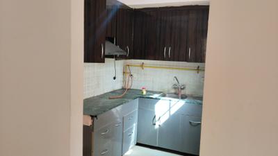 Kitchen Image of 950 Sq.ft 2 BHK Apartment / Flat for rent in Jaypee Kosmos, Sector 134 Noida for Rs. 23000