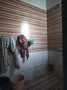 Common Bathroom One Image of 650 Sq.ft 1 BHK Apartment / Flat for sale in Ganesh Nakshatram, Wanjalewadi Pune for Rs. 3800000