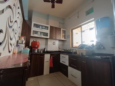 Kitchen Image of 1250 Sq.ft 3 BHK Apartment / Flat for sale in Bhayli Vadodara for Rs. 5500000